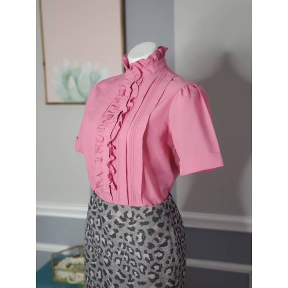 70s Button Up, Vintage Button Up Blouse - Picture 4 of 8